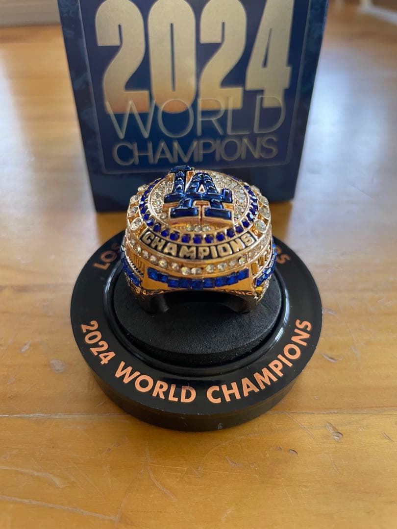 ロサンゼルス・ドジャース 2024年ワールドチャンピオンレプリカリング51