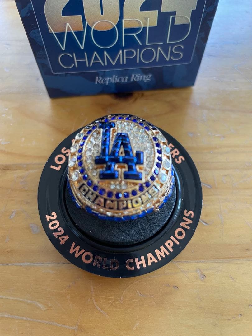 ロサンゼルス・ドジャース 2024年ワールドチャンピオンレプリカリング51