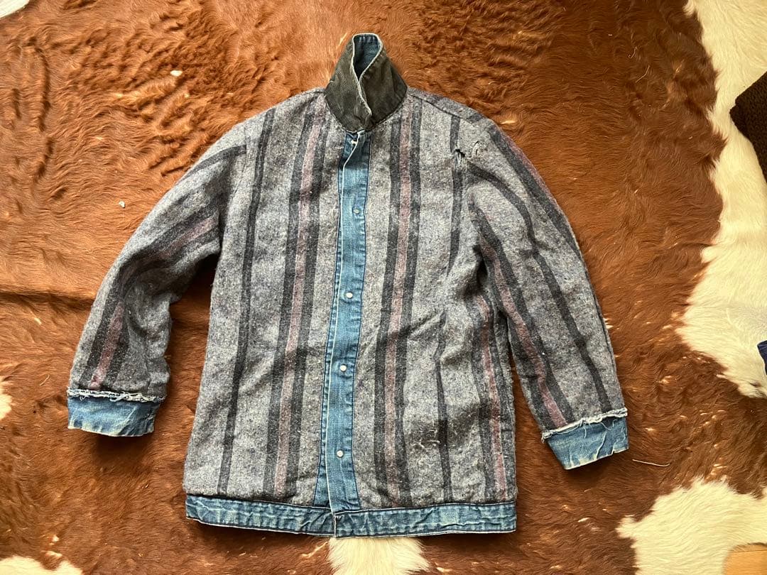 60〜70'S SEARSビンテージデニムカバーオール/シアーズチョアジャケット