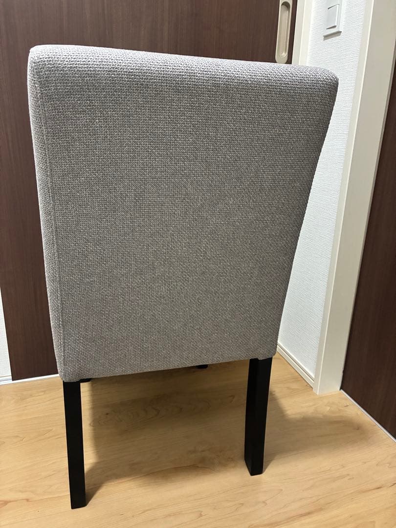 ファブリック ダイニングチェア 2脚セット