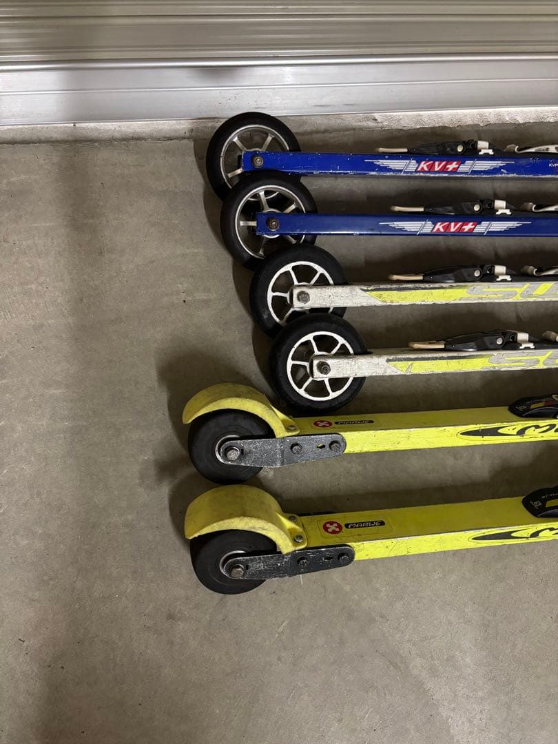 スノースポーツ用ローラースキー、クラシカル、フリー