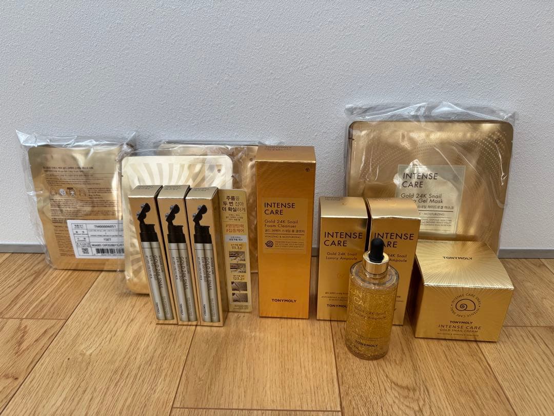 最終値下げ！トニーモリー　インテンスケア　ゴールド24k 新品未使用