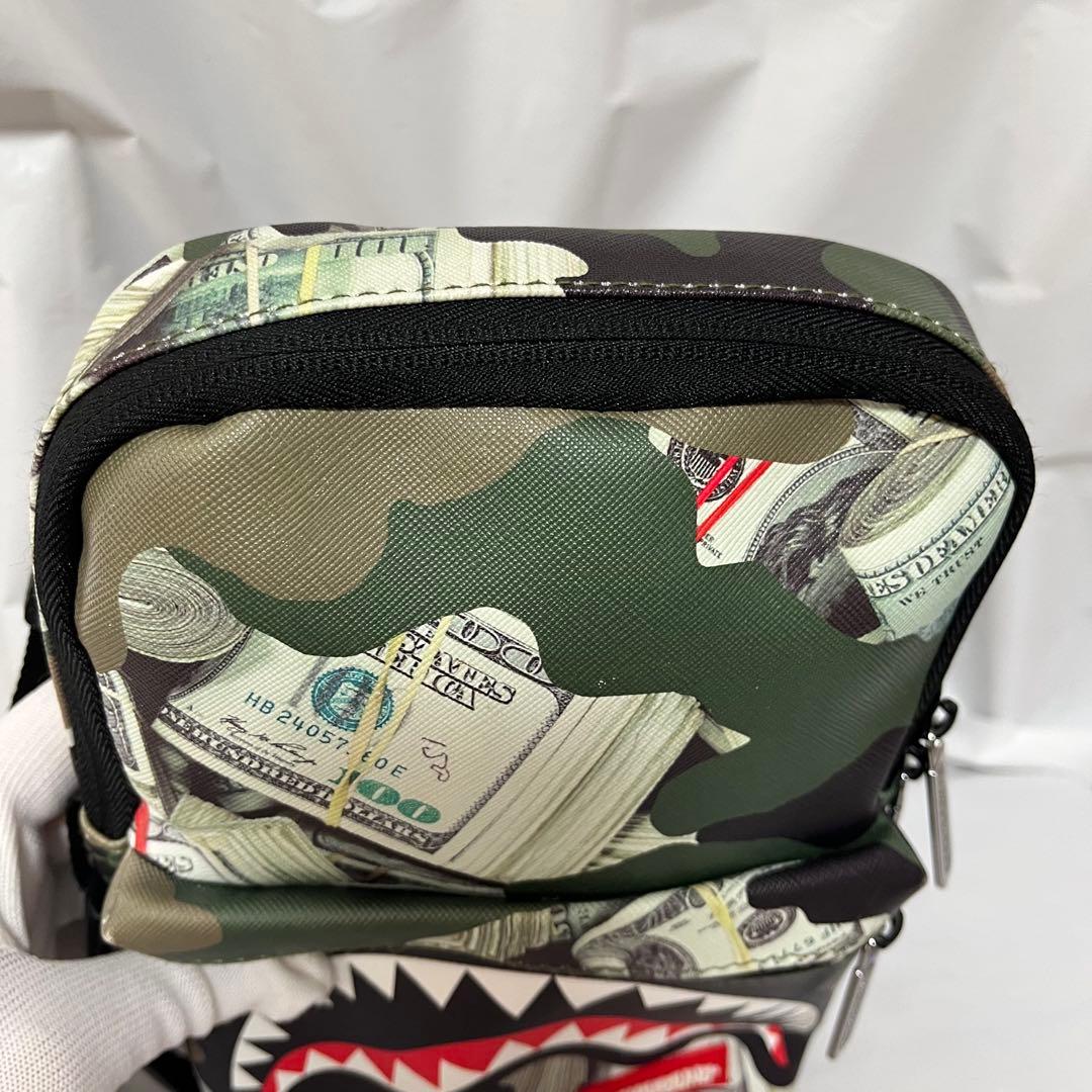 spray ground スプレイグラウンド　ショルダーバッグ　カモフラージュ柄