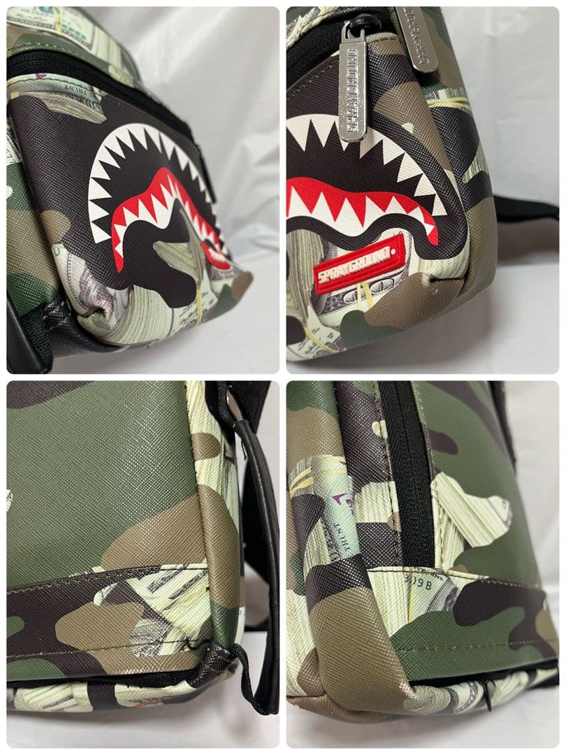 spray ground スプレイグラウンド　ショルダーバッグ　カモフラージュ柄