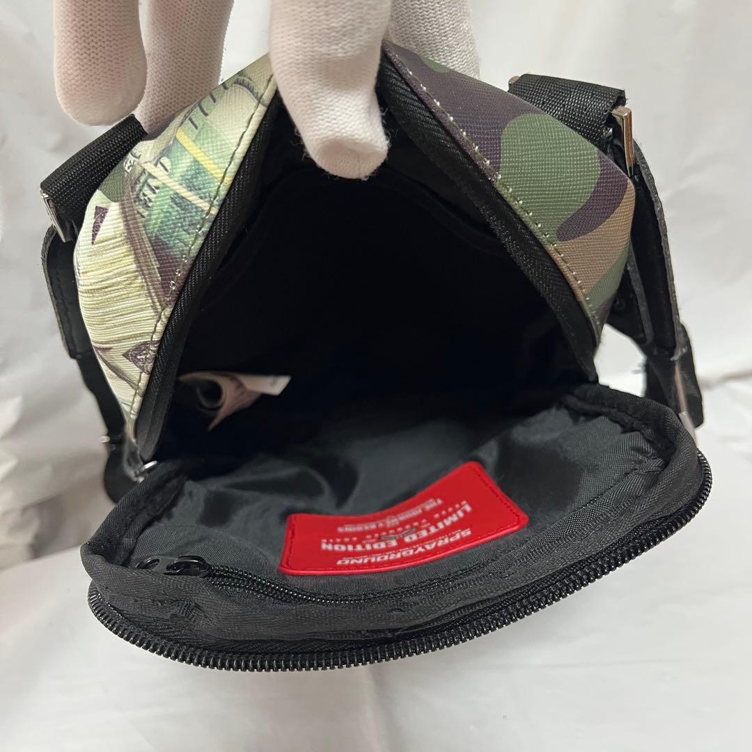 spray ground スプレイグラウンド　ショルダーバッグ　カモフラージュ柄