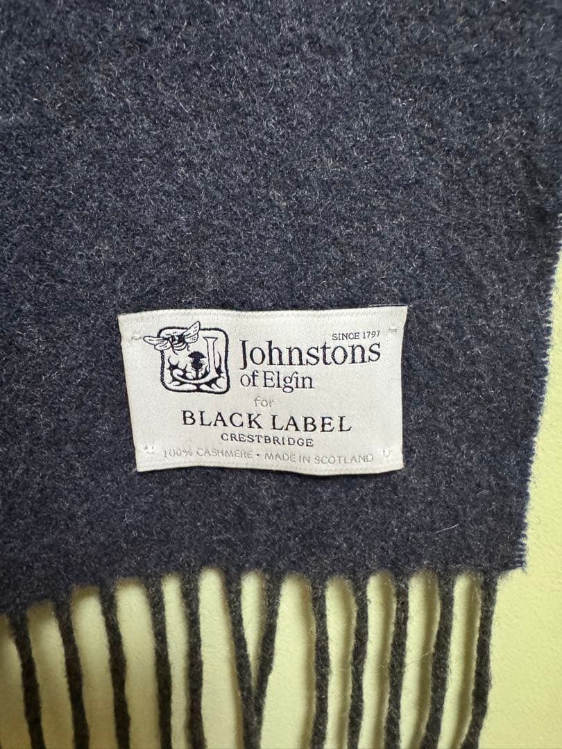 Johnstons of Elgin マフラー カシミヤ メンズ ビジネス