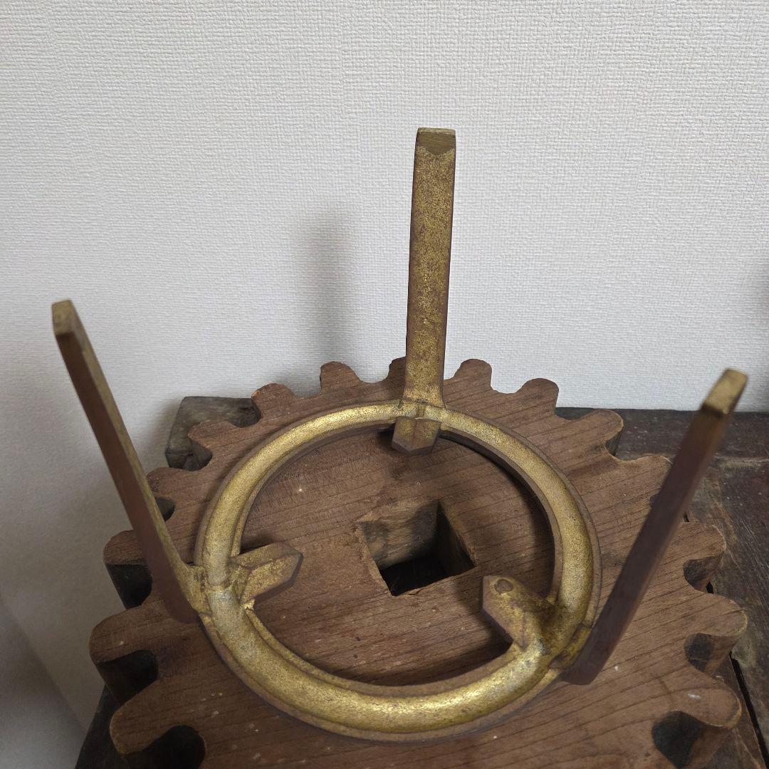 五徳　三つ足　３本足　竈子　五徳　鋳物　ぽってり　古道具