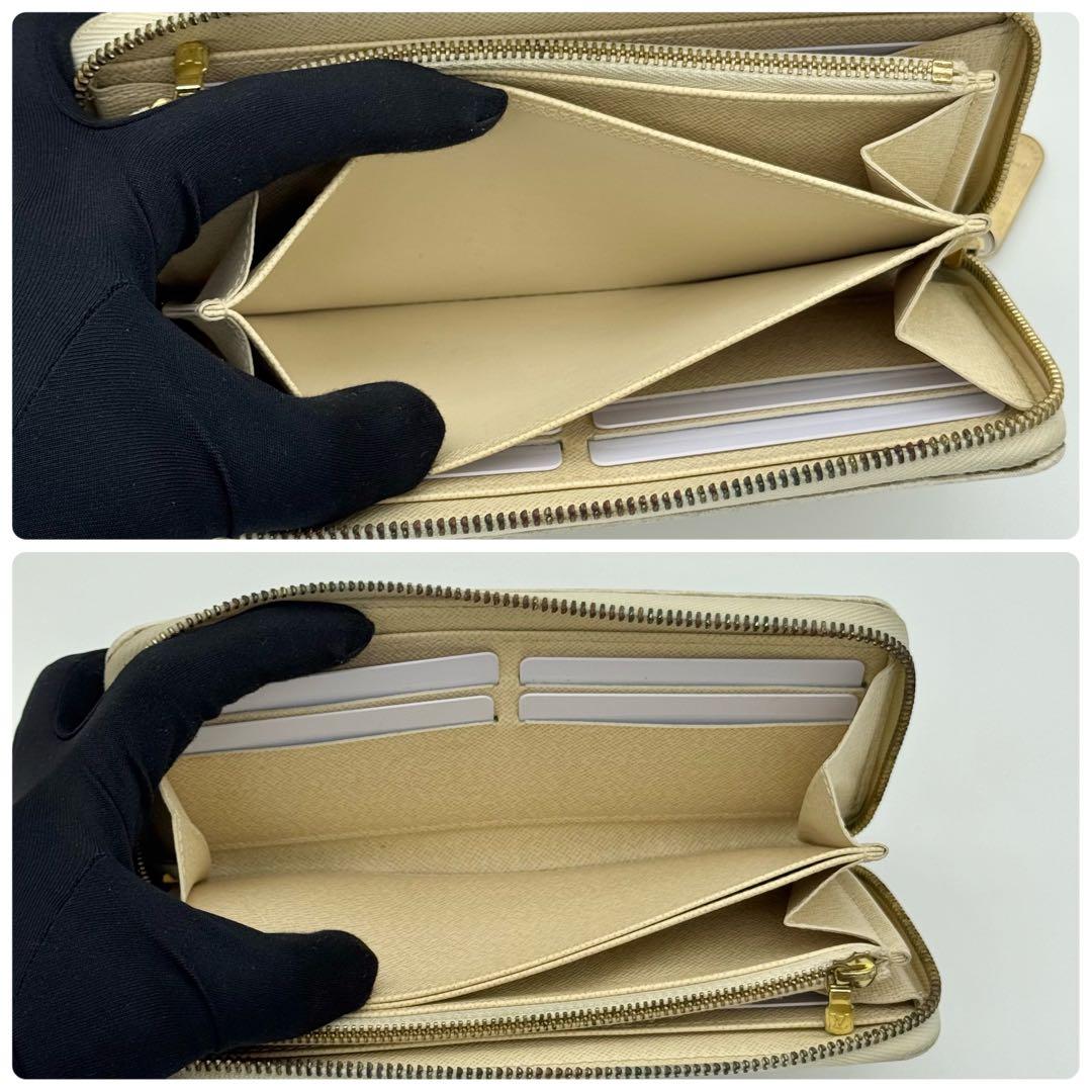ヴィトン ダミエ アズール ジッピーウォレット 長財布 ラウンド ファスナー