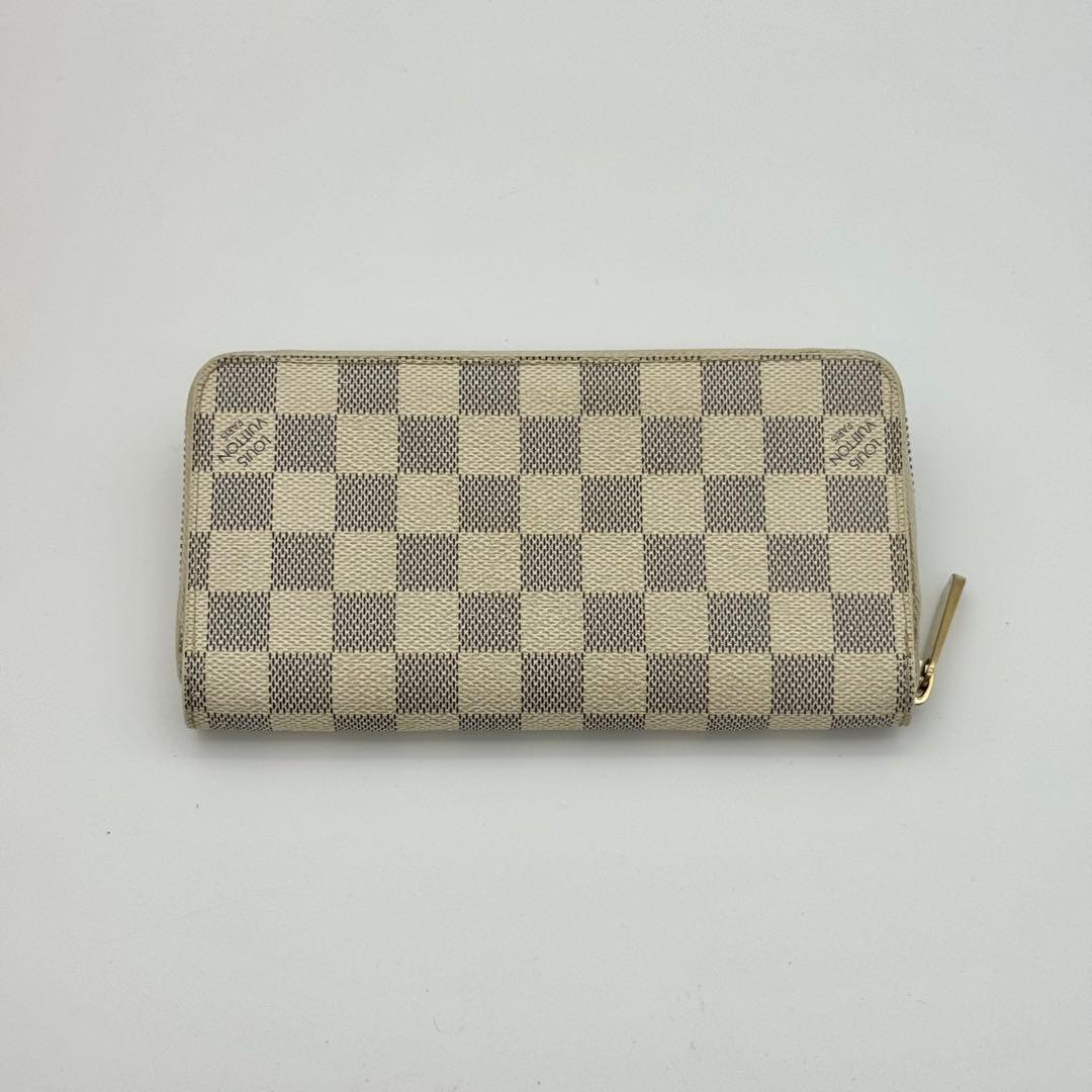 ヴィトン ダミエ アズール ジッピーウォレット 長財布 ラウンド ファスナー