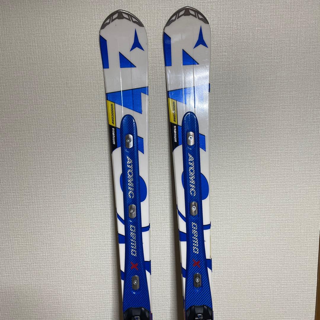 ATOMIC DEMOX スキー板ビンディング付き　ブルー　169cm