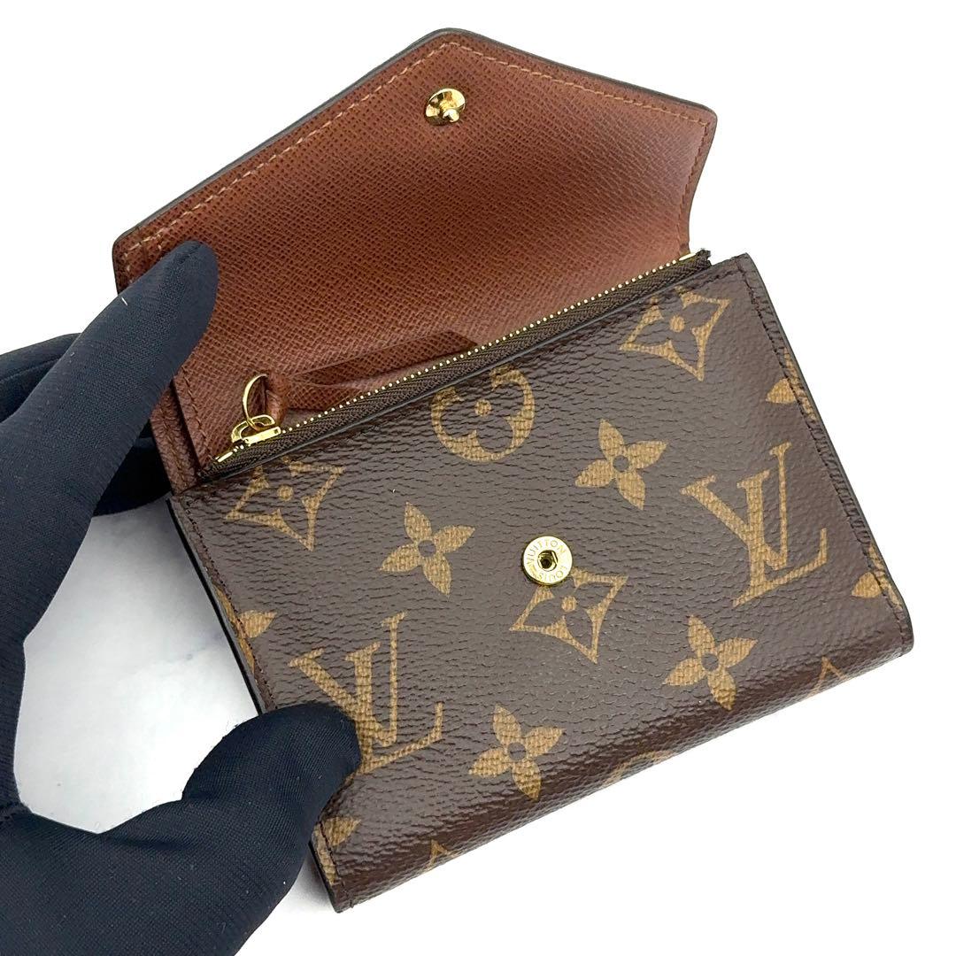 【新品級】ルイヴィトン モノグラム ポルトフォイユ ヴィクトリーヌ 三つ折り財布