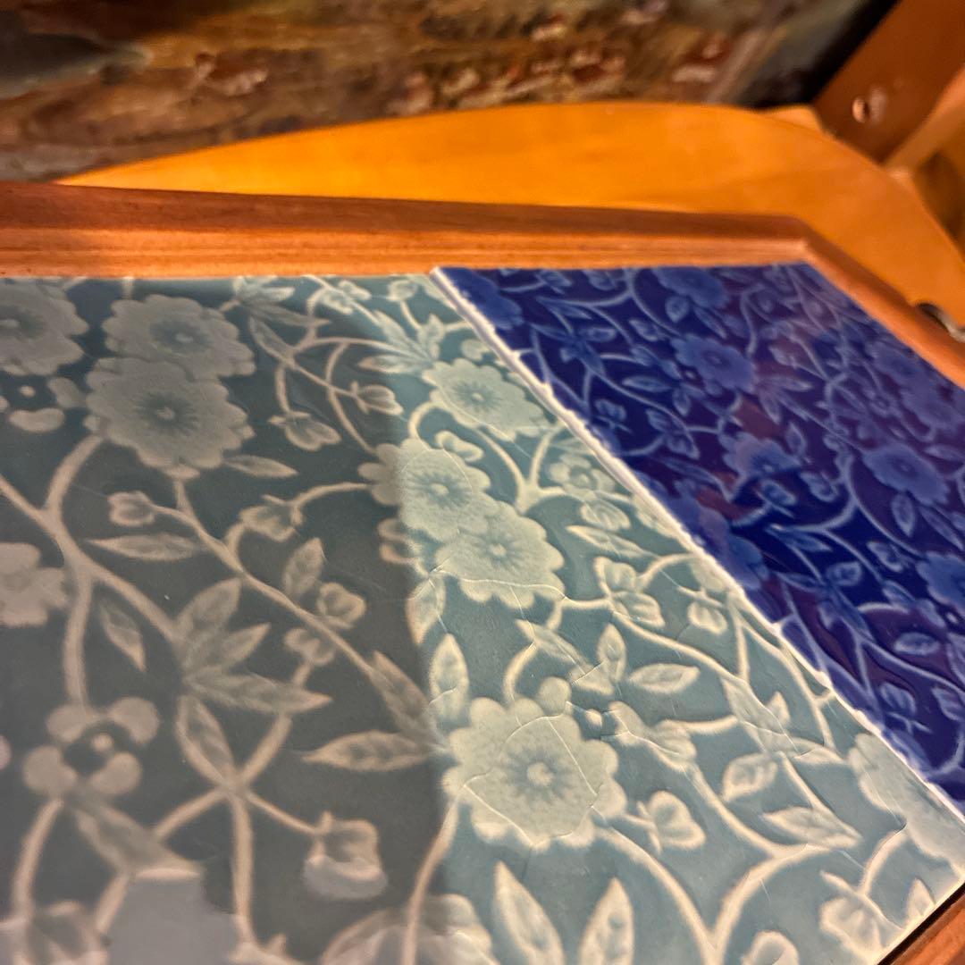 バーレイ　BURLEIGH キャリコ　タイルペリドット