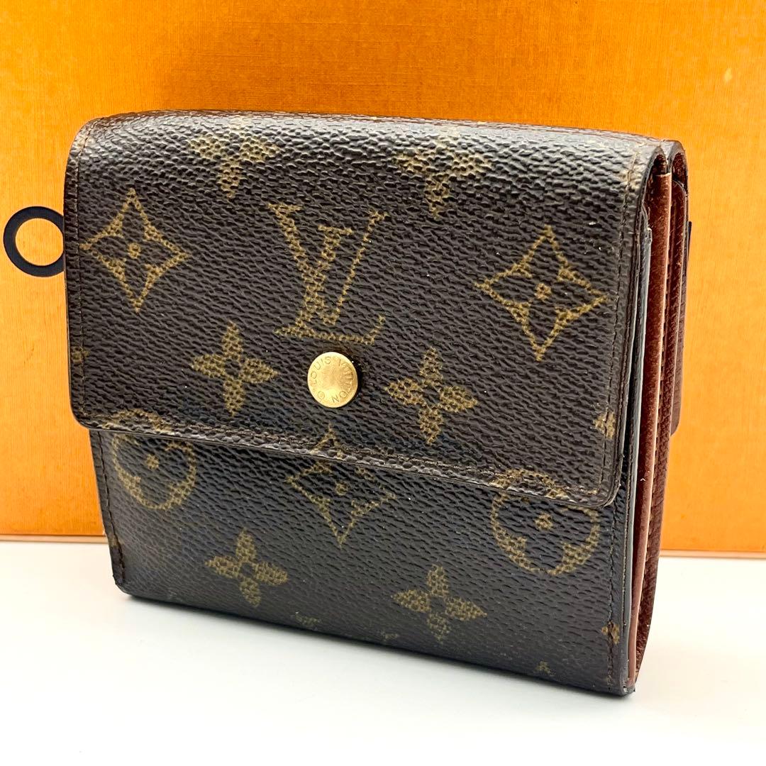 ルイヴィトン モノグラム 3つ折り財布 ポルトモネビエカルトクレディ 正規品