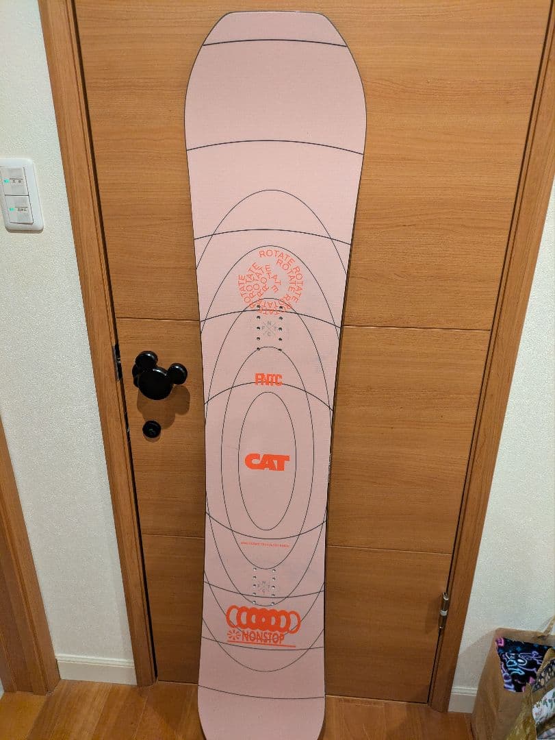 FNTC CAT スノーボード ピンク 153cm