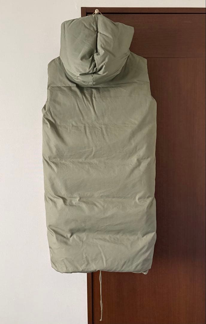 CELINE セリーヌ フィービー ダウンベスト 34 オリーブグリーン