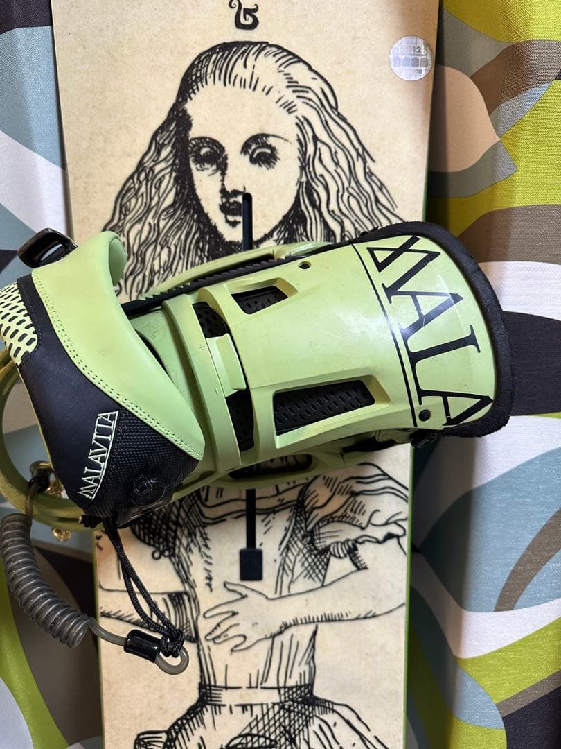 スノーボード BURTON MR.NICE GUY+12BURTON MALAVITA EST