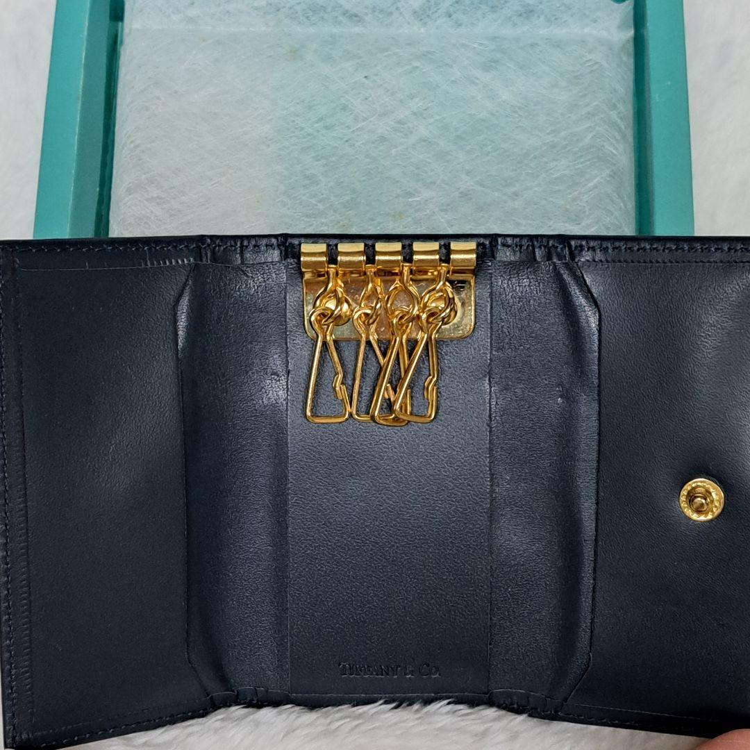 ティファニー　トヨタ　コラボ　キーケース　キーホルダー　レザー　希少　新品　美品