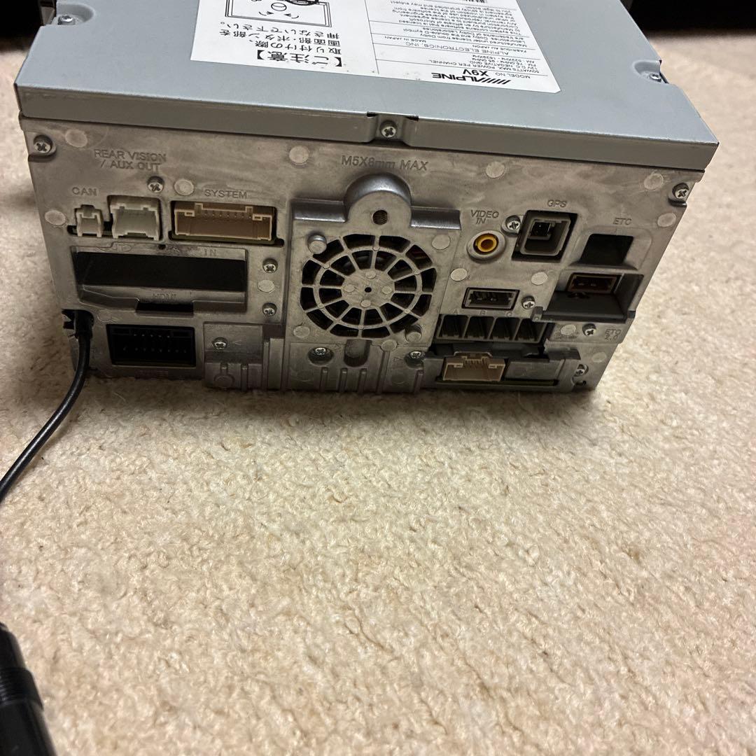 【ジャンク品】ALPINE X9V カーナビ