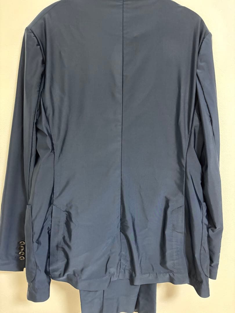 【12/4〆スカイブルー 】ISAIOネイビー スーツ Xサイズ上下セット