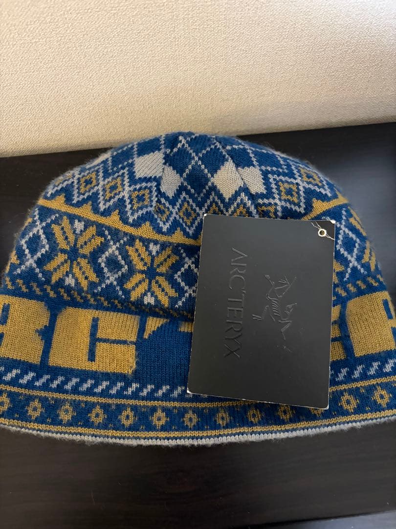 アークテリクス　ビーニー　アーガイル　ヴィンテージ　激レア　タグ付き