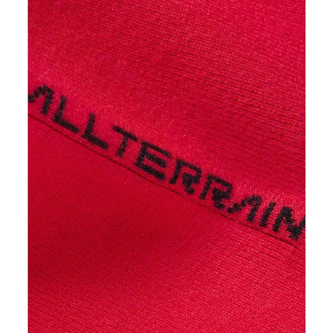 descente × jjjjound allterrain ビーニー レッド