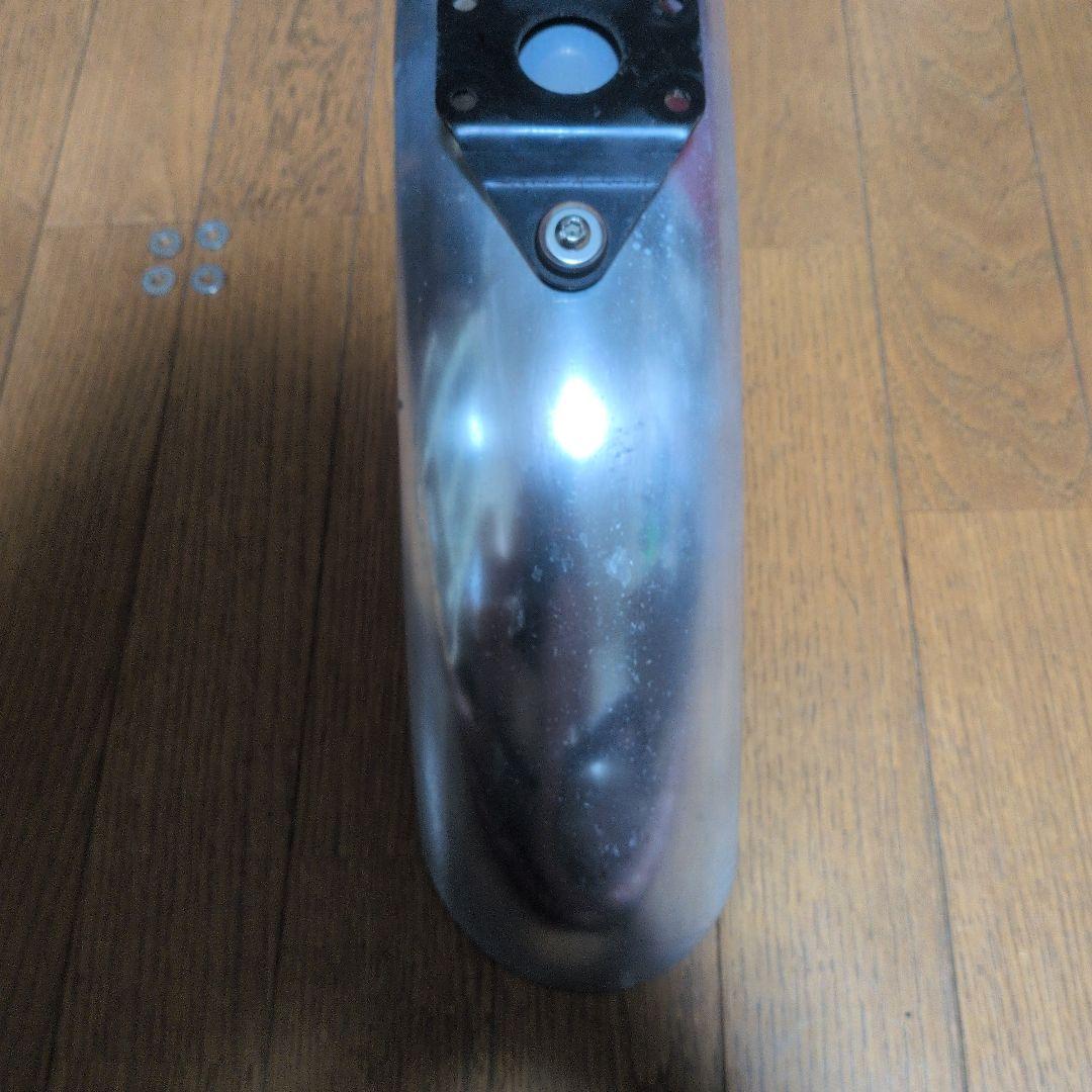 250TR フロントアップフェンダー　純正オプション　アルミ