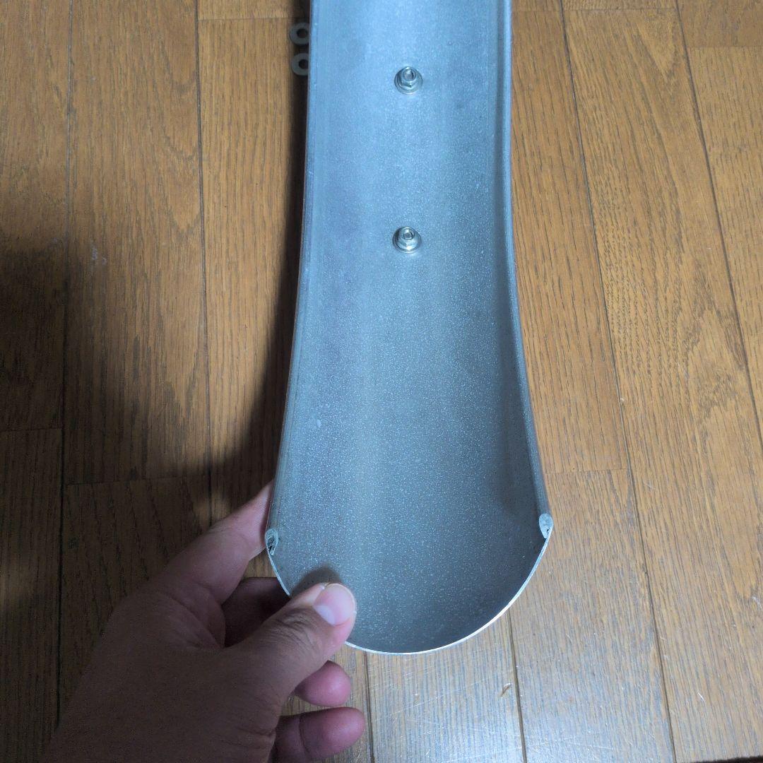 250TR フロントアップフェンダー　純正オプション　アルミ