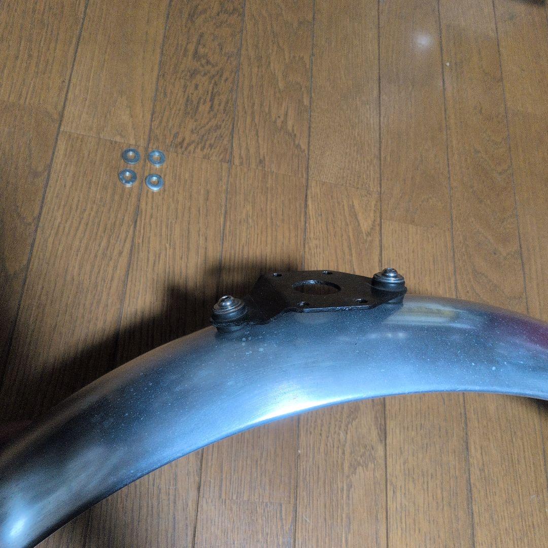 250TR フロントアップフェンダー　純正オプション　アルミ