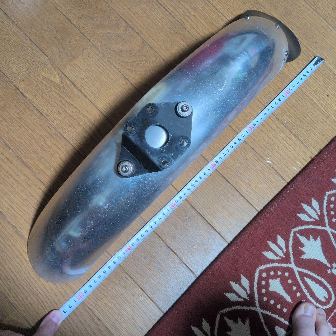 250TR フロントアップフェンダー　純正オプション　アルミ