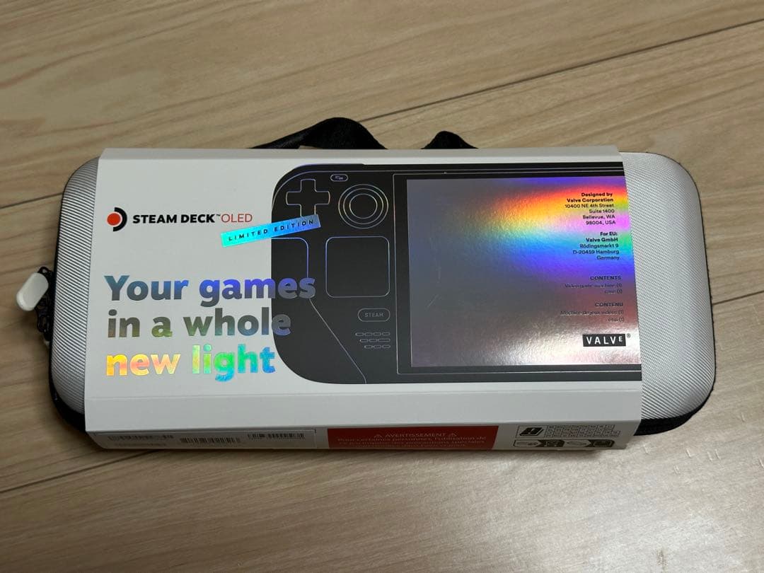 Steam Deck OLED Limited ホワイト　美品