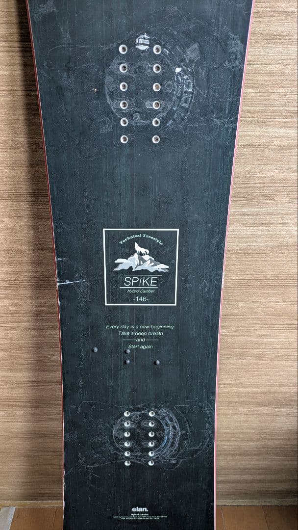 elan スノーボード spike 146 ハイブリッドキャンバー