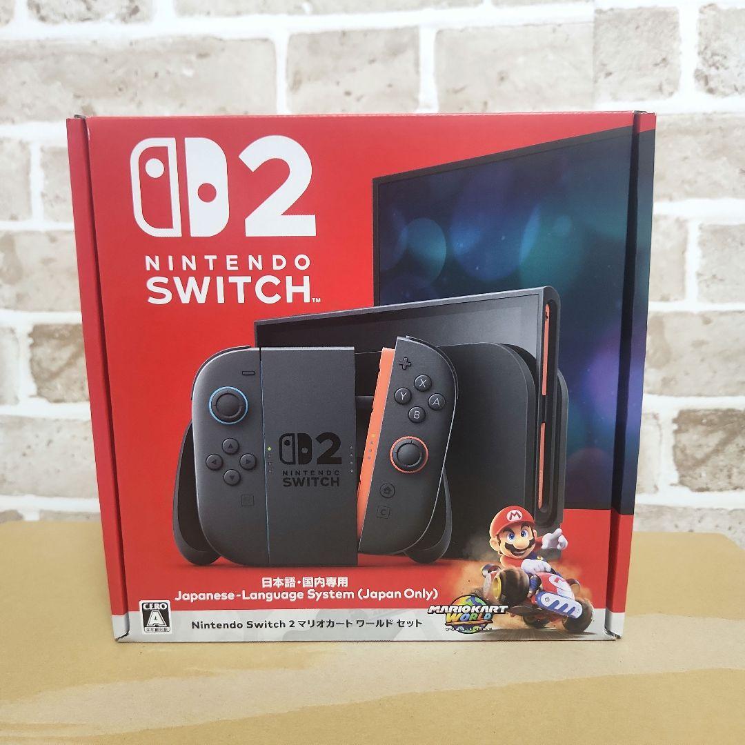 Nintendo Switch2 新品未開封 本体 マリオカート同梱版　日本語