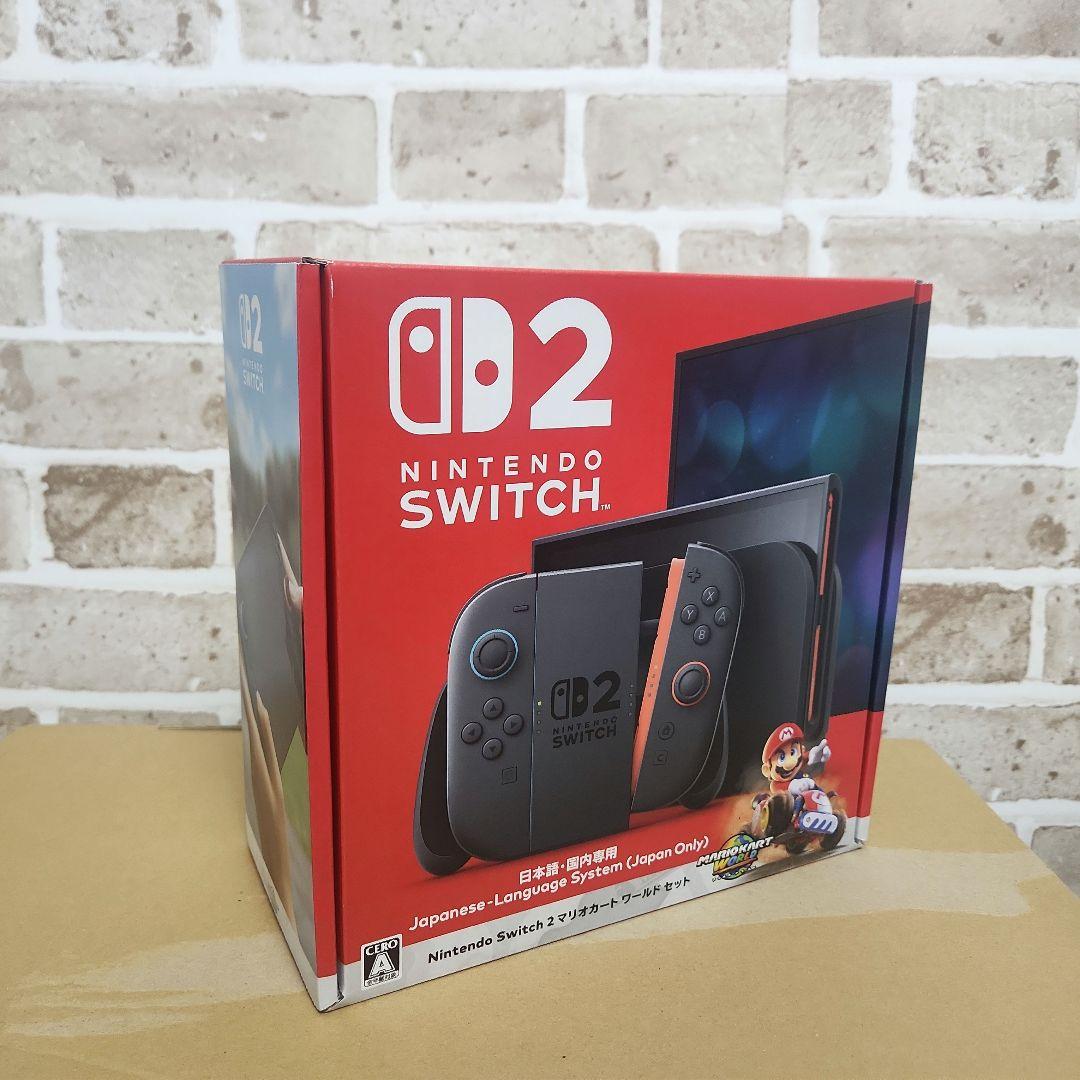 Nintendo Switch2 新品未開封 本体 マリオカート同梱版　日本語