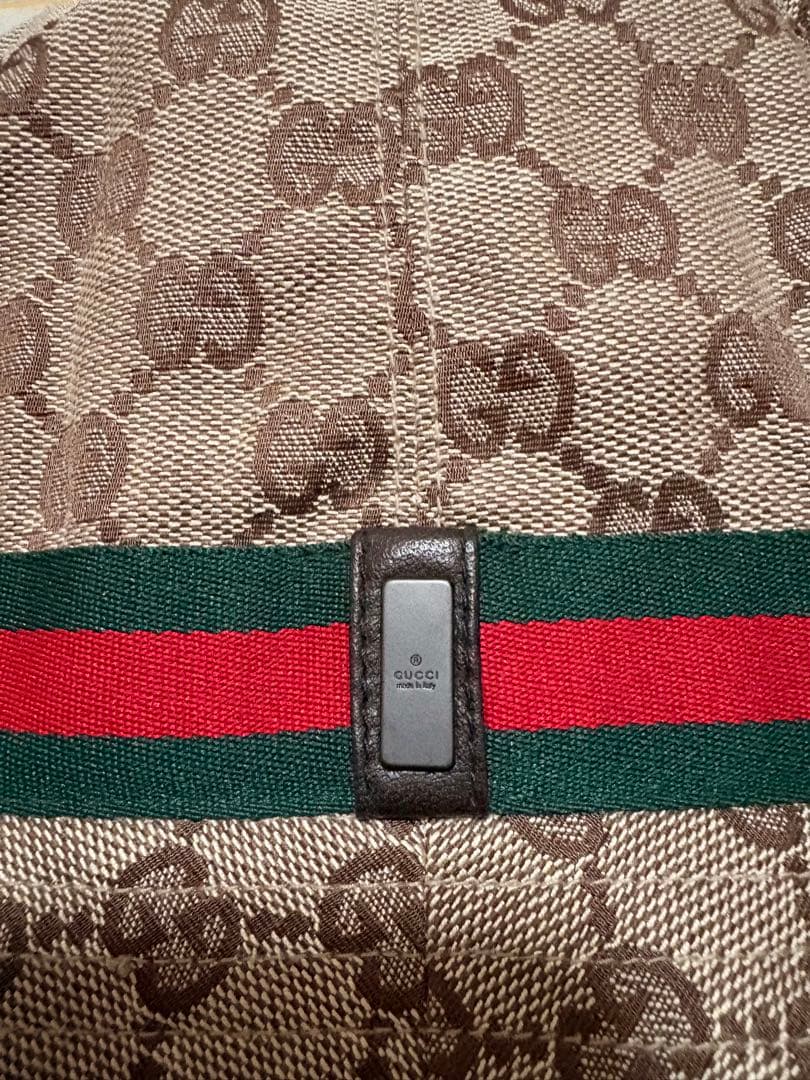 Gucci バケットハット GGパターン