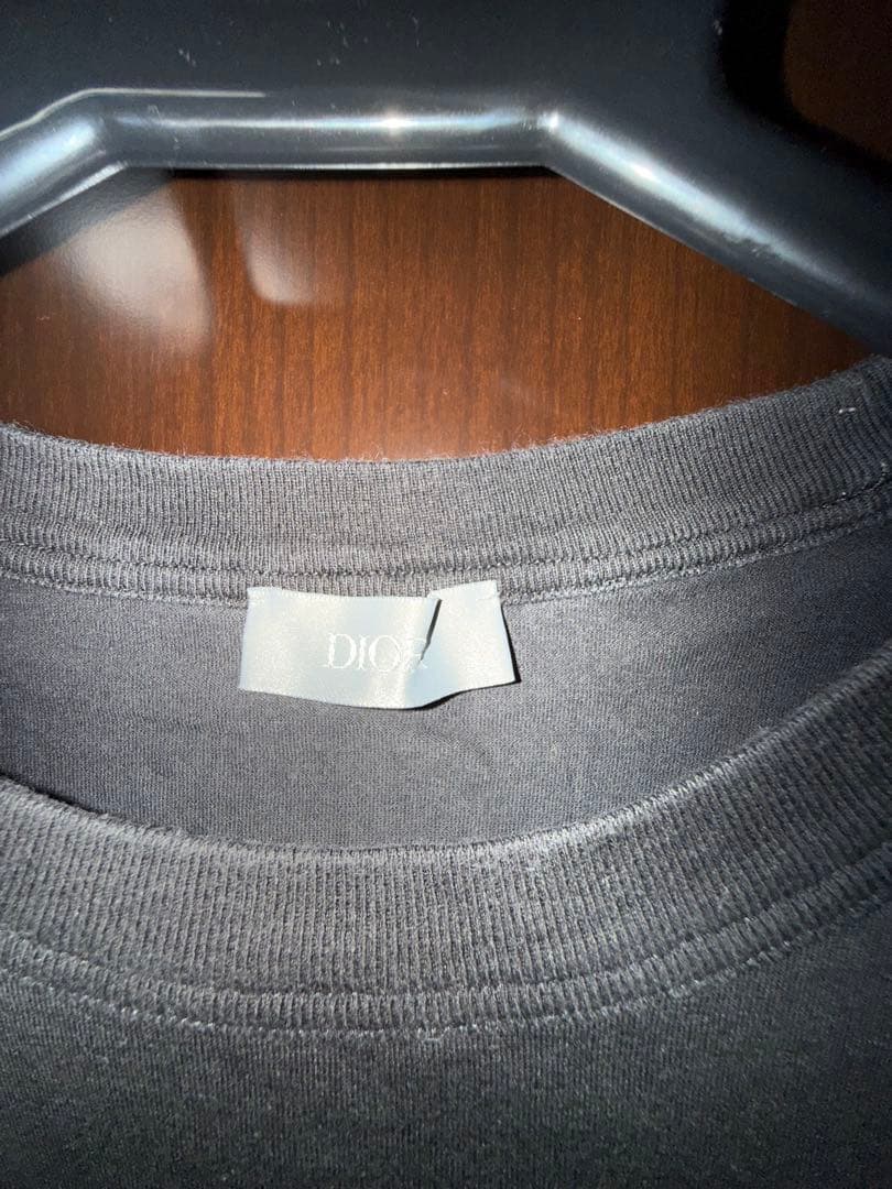 Christian Dior ブラック 長袖カットソー