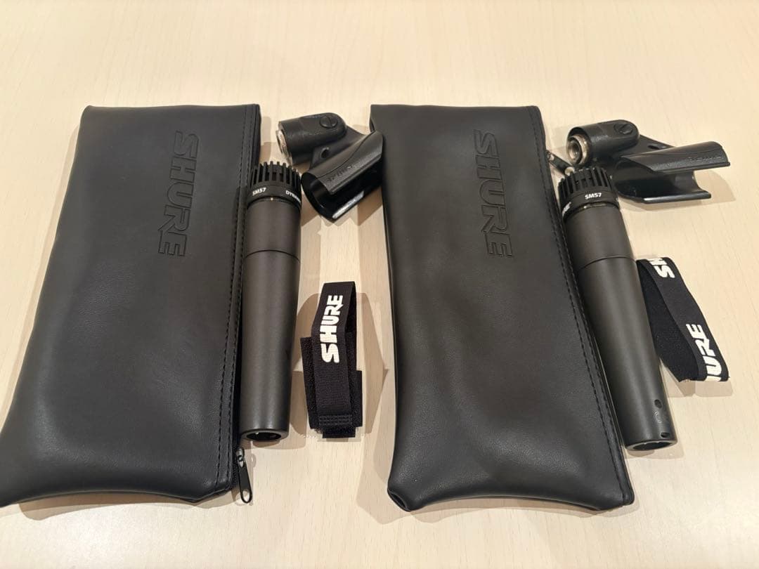 【SHURE】sm57 ダイナミックマイク 2本