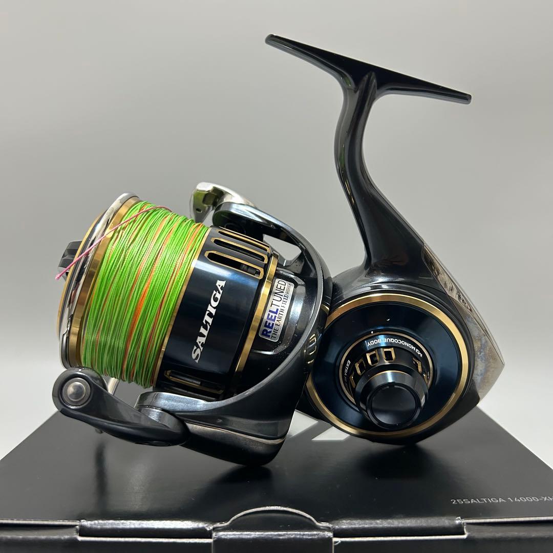 超美品25SALTIGAソルティガ 14000-XHアースフィールドチューン済み