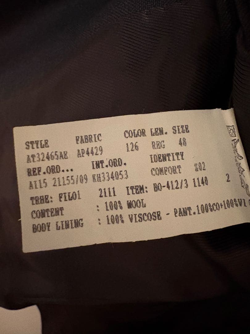 ラルディーニ　グレースーツ　48