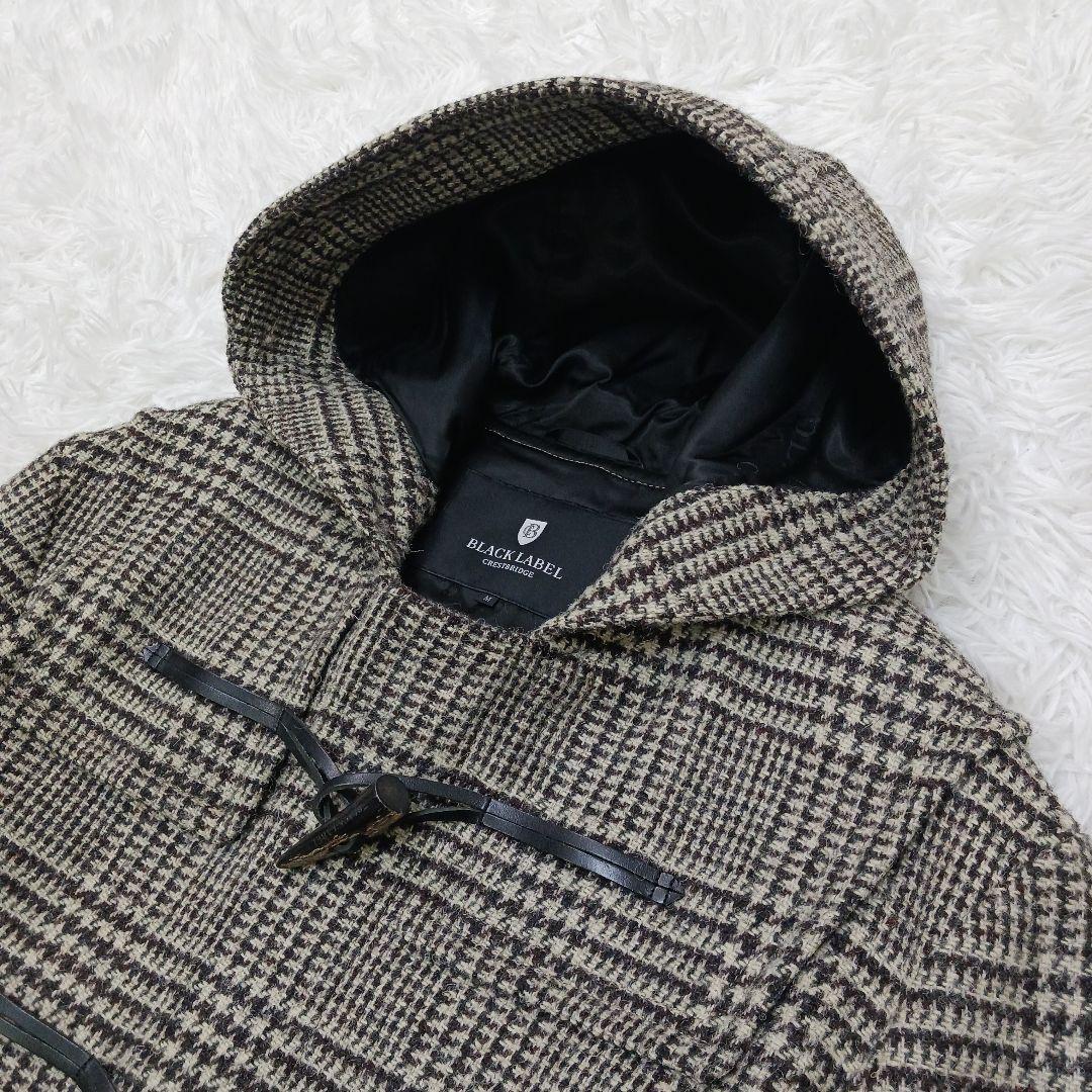 ✨新品未使用✨ブラックレーベル　ダッフル　ハリスツイード　グレンチェック M