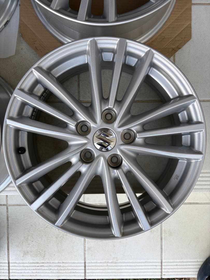 スイフト　スズキ純正　17インチ アルミホイール ENKEI製　ZC32S