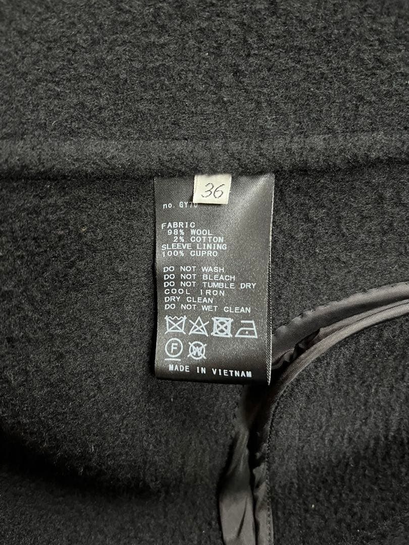 【タイムセール】Deuxieme Classe ロングノーカラーコート