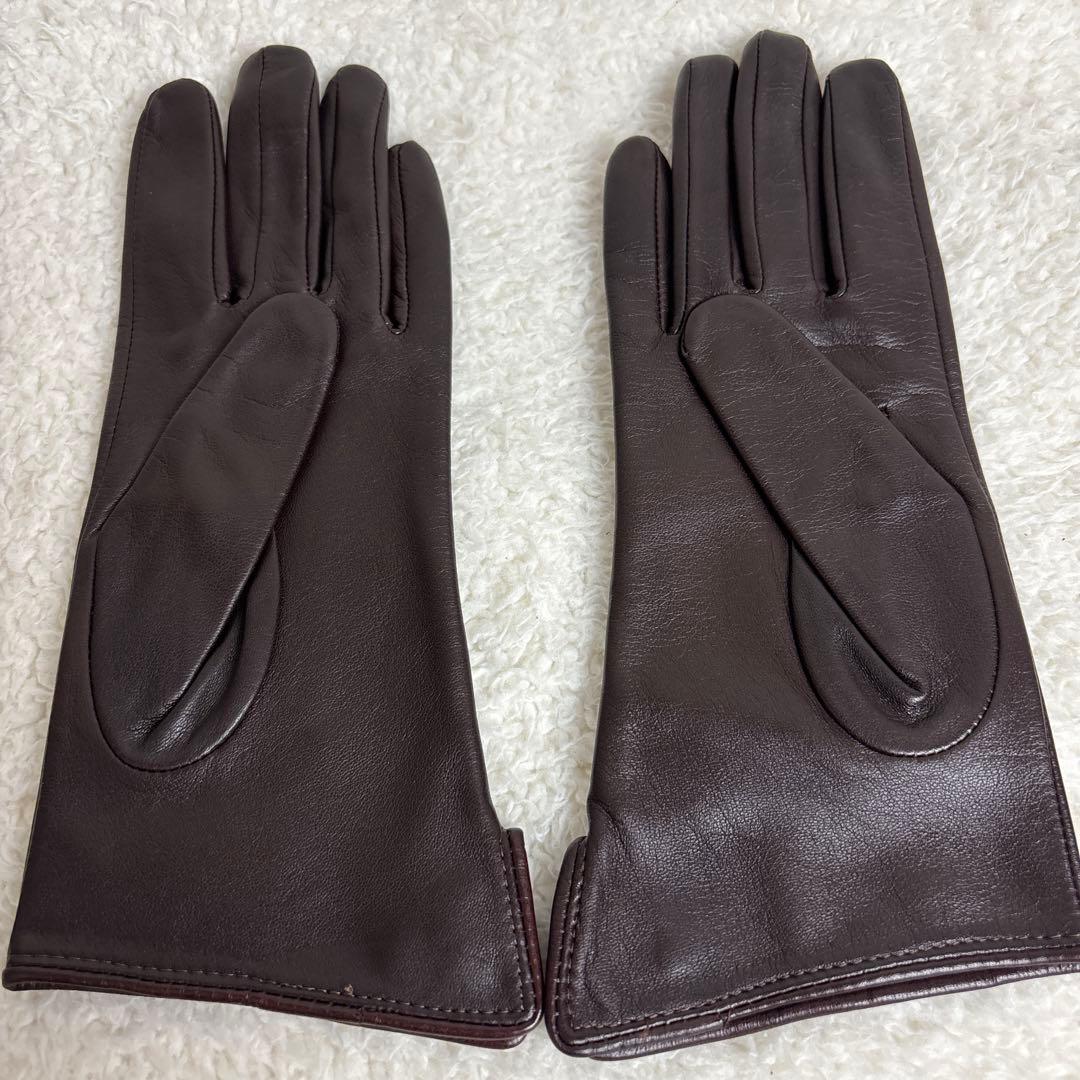 【美品】ヴィヴィアン・ウエストウッド　ブラウンシープスキン手袋