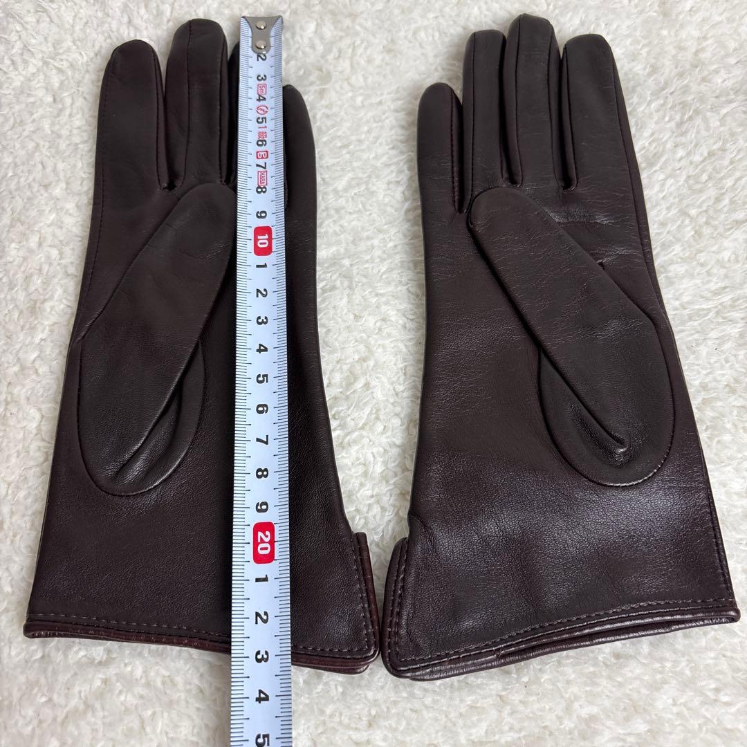 【美品】ヴィヴィアン・ウエストウッド　ブラウンシープスキン手袋