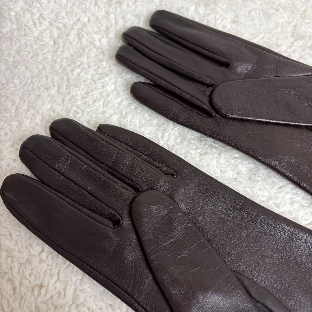 【美品】ヴィヴィアン・ウエストウッド　ブラウンシープスキン手袋
