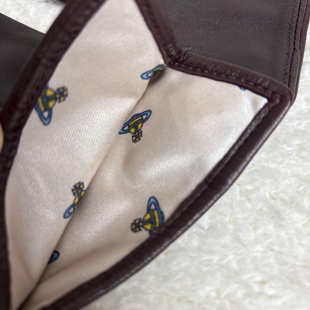 【美品】ヴィヴィアン・ウエストウッド　ブラウンシープスキン手袋