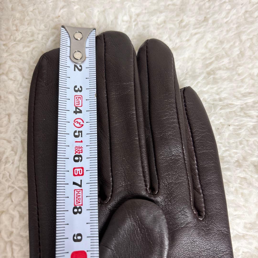 【美品】ヴィヴィアン・ウエストウッド　ブラウンシープスキン手袋