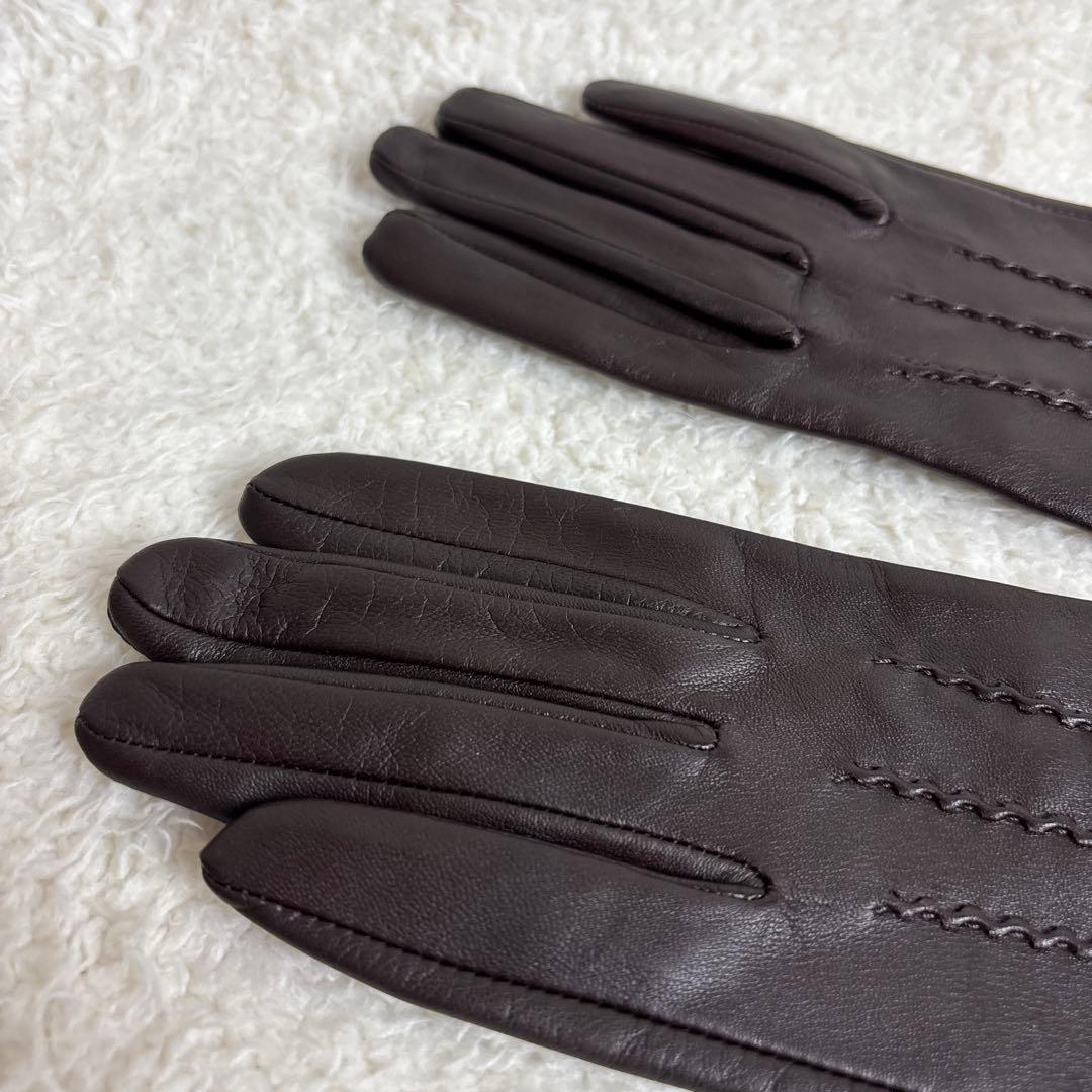 【美品】ヴィヴィアン・ウエストウッド　ブラウンシープスキン手袋