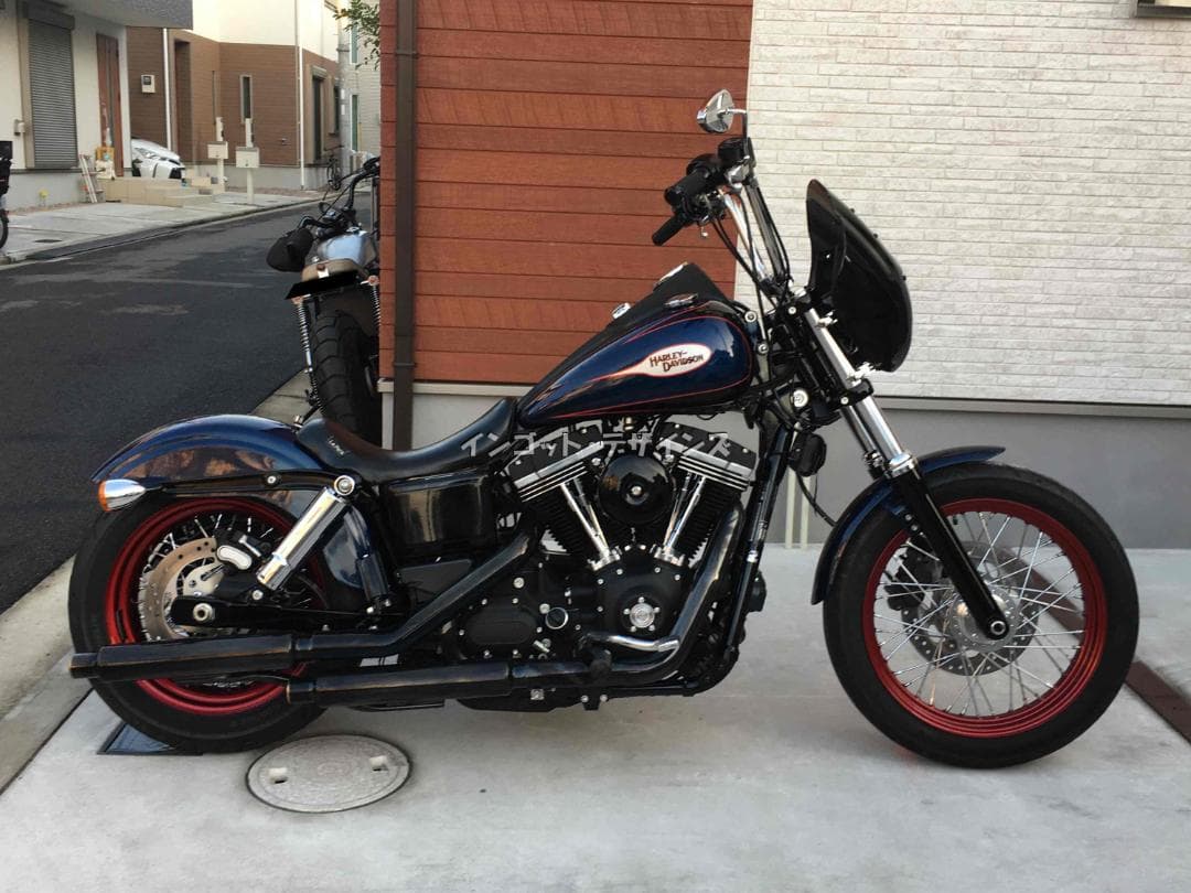 これぞ定番 ハーレー クォーターフェアリングセット DYNA ダイナ 06～ 黒