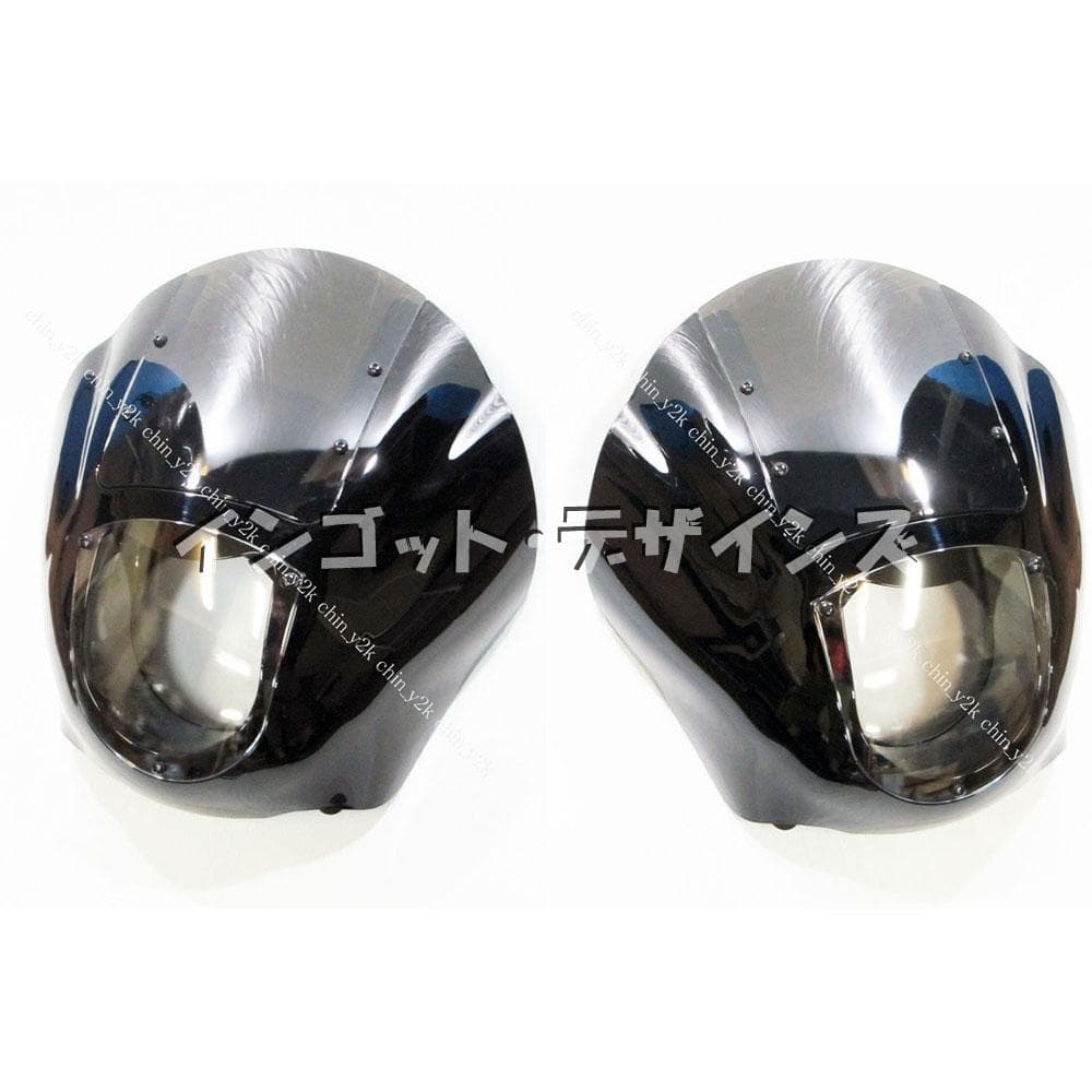 これぞ定番 ハーレー クォーターフェアリングセット DYNA ダイナ 06～ 黒