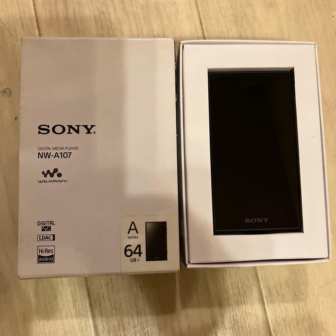WALKMAN NW-A107 64GB+microSDオーディオプレーヤー